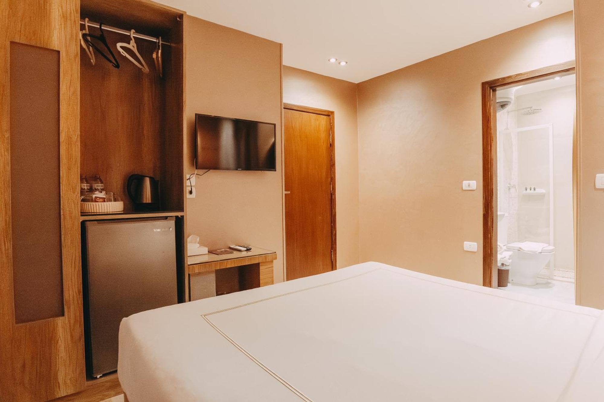 Almas Pyramids View Hotel Kafret el-Gabal Exterior foto